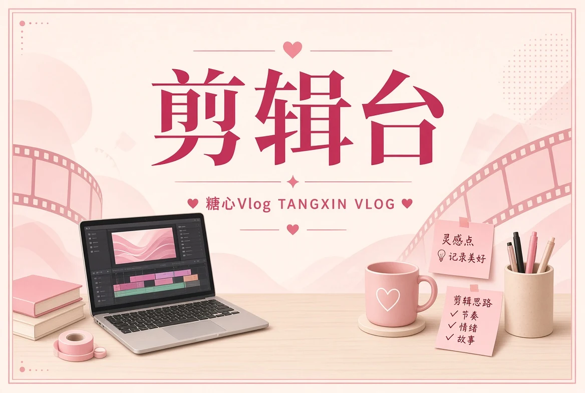 糖心Vlog剪辑台